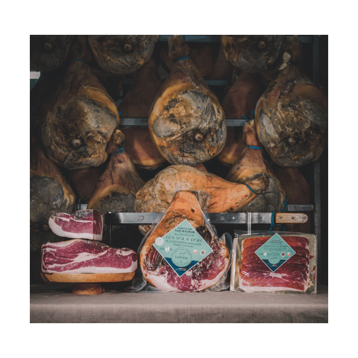 Jambon sec de porc fermier 18-22 mois