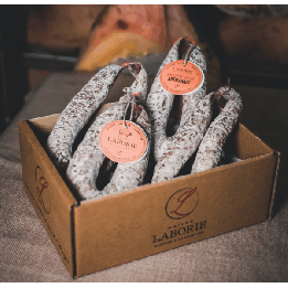 Boite de saucisse sèche artisanale