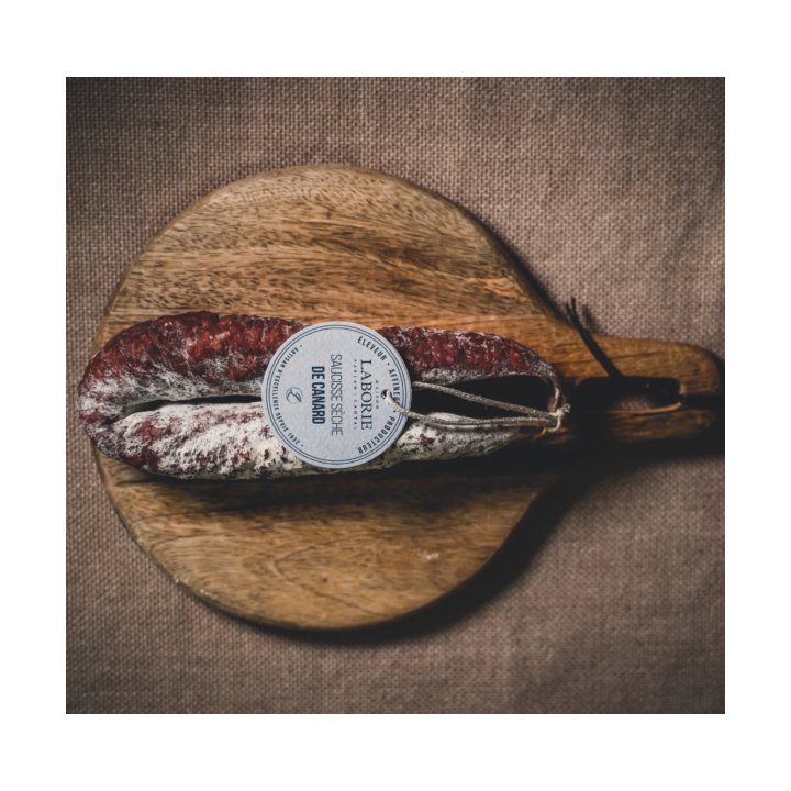 Saucisse sèche de canard
