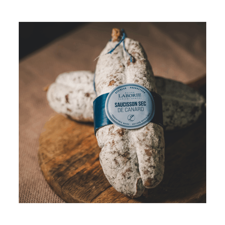 Saucisson sec de canard